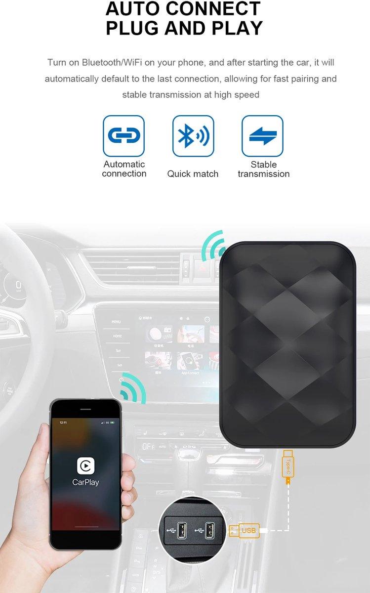 Android 14 CarPlay & Android Auto TV Box 64GB – Draadloos (YouTube/Netflix) - Afbeelding 15