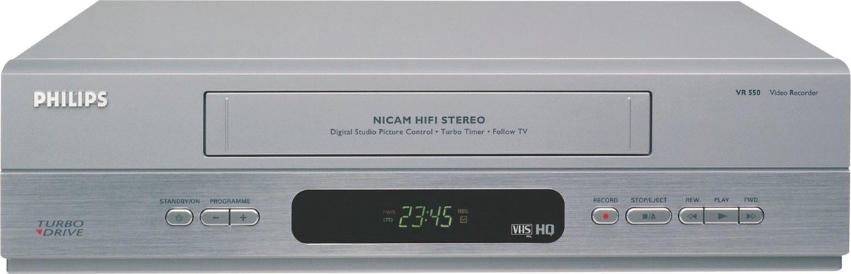 Philips VR550 VHS-videorecorder refurbished
