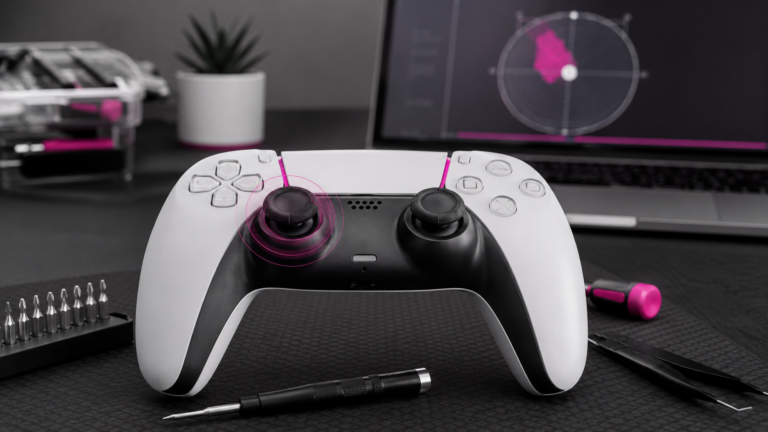 PS5-controller wordt onderzocht op stick drift