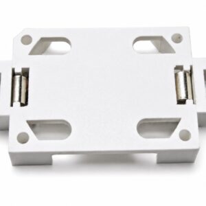 Witte CR2032 CR2025 SMD-knoopcelhouder bovenzijde